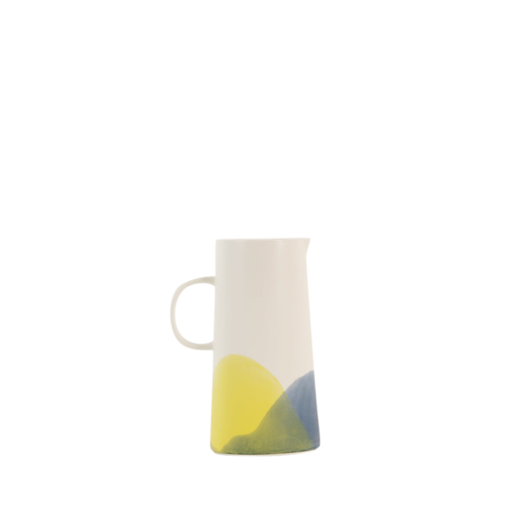 Tropez Ceramic Pitcher 1200ML (Yellow and Blue)
