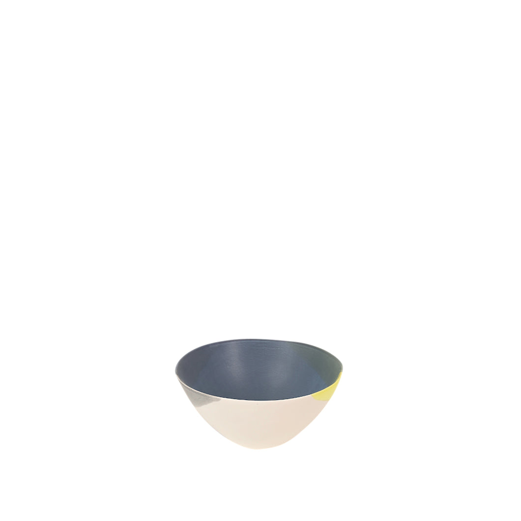 Tropez Ceramic Bowl (Yellow and Blue)