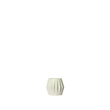 Load image into Gallery viewer, Textured Ceramic Vase Small (White)
